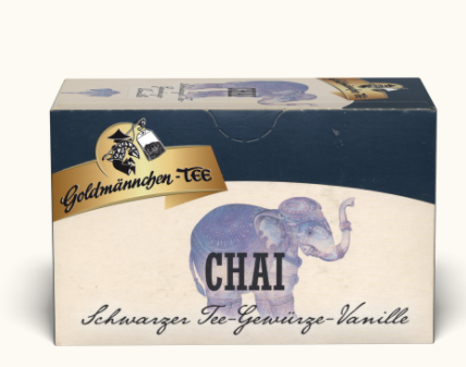 Chai Schwarzer Tee Gewürze-Vanille