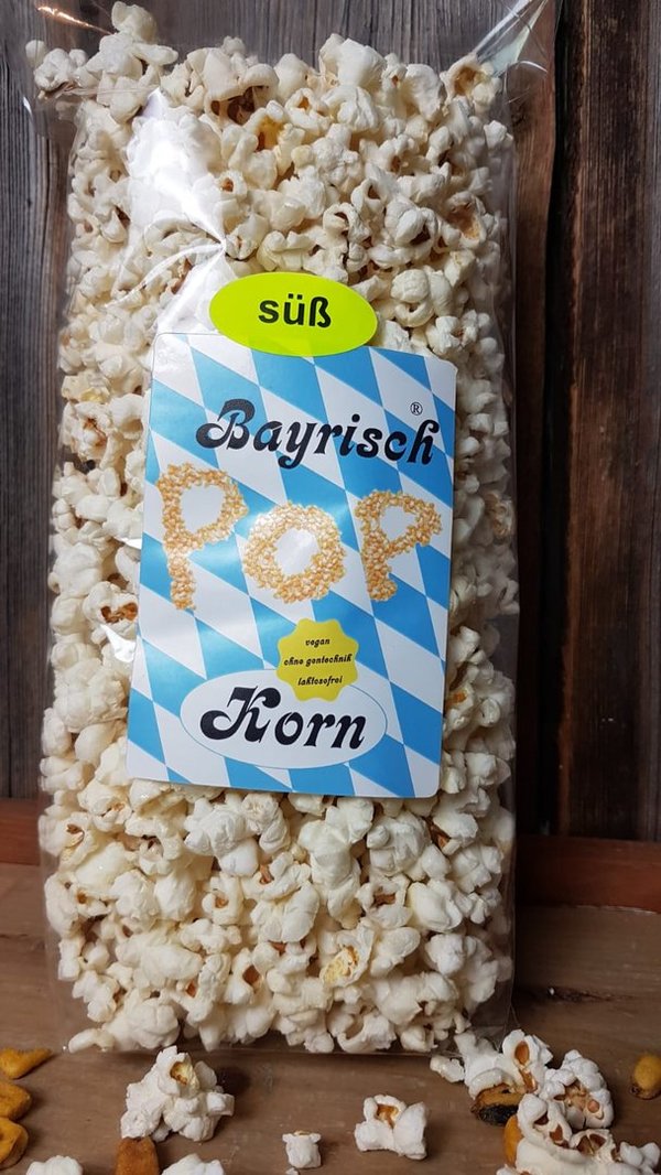 Bayrisch Pop Korn "Süß"  & "Salzig"  vom Jodlbauer-Hof im Rottal